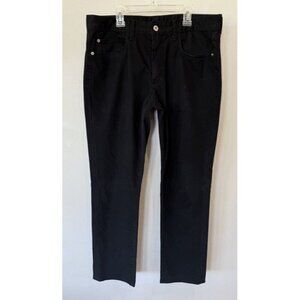 Bonobos Men’s Black Pants 34 X 30 Straight Leg Dress Everyday Casual